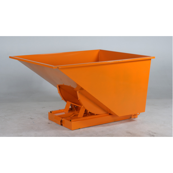 Benne auto-basculante pour manutention et tri des déchets-Lire la description