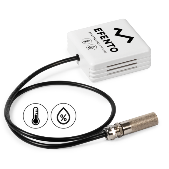 Enregistreur de température et d'humidité avec sonde externe BLES-TH-EXT-Lire la description