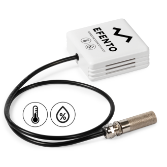 Enregistreur de température et d'humidité avec sonde externe BLES-TH-EXT-Lire la description
