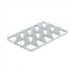 Séparateur haut pour bac euro-line 107 x 114 mm - 15 cases - Multiroir