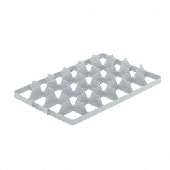 Séparateur haut pour bac euro-line 89 x 85 mm - 24 cases - Multiroir-Lire la description