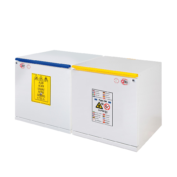 Armoire de sécurité sous paillasse pour produits chimiques-Lire la description