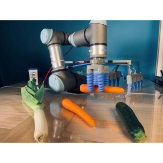 SoftGripper 4 doigts parallèles certifié FDA 15°-Lire la description