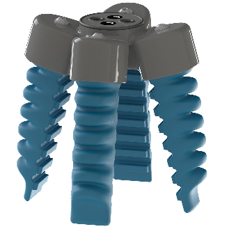 SoftGripper 4 doigts centrés certifié FDA 15°-Lire la description