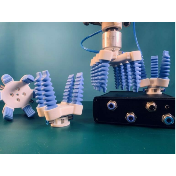 SoftGripper 4 doigts centrés certifié FDA 15°-Lire la description