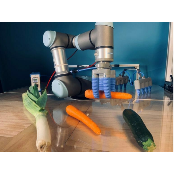 SoftGripper 3 doigts centrés certifié FDA 0°-Lire la description