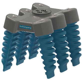 SoftGripper 6 doigts parallèles certifié FDA-Lire la description