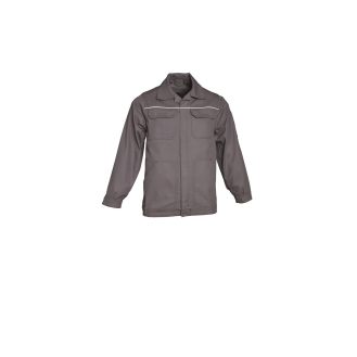 Blouson de travail SNV Workwear 300 grs, passepoil rétro Gris S-Lire la description