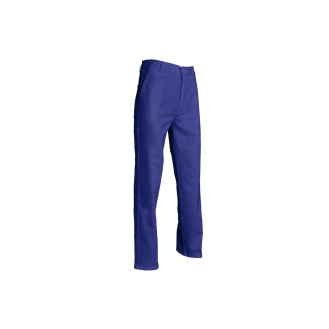 Pantalon workwear 100 % coton 330 grs Adrien Bleu T 50-Lire la description
