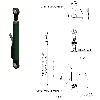 Potentiomètre linéaire IP67, course 25mm