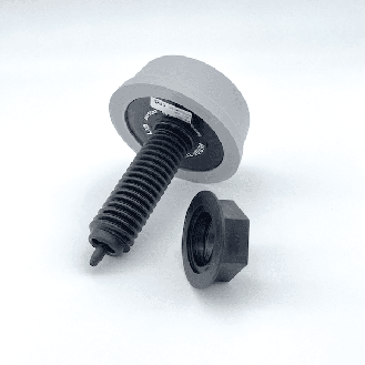 Vérin à soufflet gris pour commande à air 4mm-Lire la description