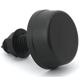 6433-ZA00 Bouton interrupteur noir pour commande à air 4mm-Lire la description