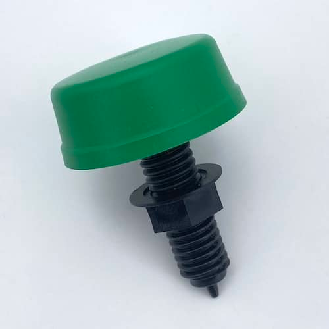 Bouton interrupteur à air vert 4mm à vis 6433-ZF00-Lire la description
