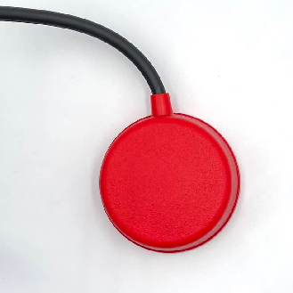 6431-DABC-0000 Interrupteur pneumatique rouge avec tube 2m-Lire la description