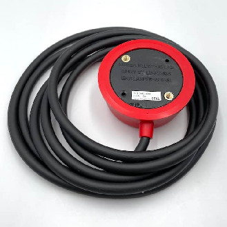6431-DABC-0000 Interrupteur pneumatique rouge avec tube 2m-Lire la description