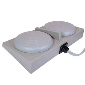 Commande à air grise double pour table médicale 6447-ABBB-BAAA-Lire la description
