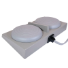 Commande à air grise double pour table médicale 6447-ABBB-BAAA