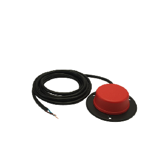 6240-DFAA-ZA00 Bouton poussoir rouge à fixer 3A 24V-Lire la description