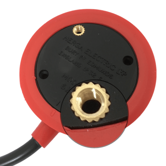 6240-DCAA-ZA00 Interrupteur électrique rouge SPST N/O IP67 - 3A 24V-Lire la description