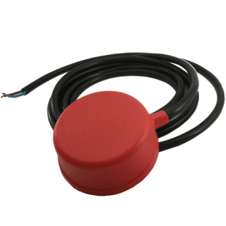 6240-DCAA-ZA00 Interrupteur électrique rouge SPST N/O IP67 - 3A 24V-Lire la description