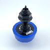 Bouton pneumatique pour SPA 6433-0004 couleur bleue