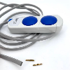 Commande manuelle 2 soufflets bleus 6450-ABZB-AAAZ