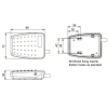 6225-ABEB-ZZZA-003 Pédale en kit 3A 24V Homologation médicale