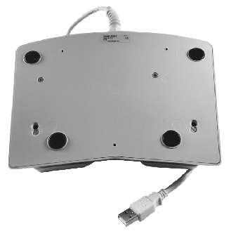 6225-0020 pédale double USB - programmable par dip switch-Lire la description