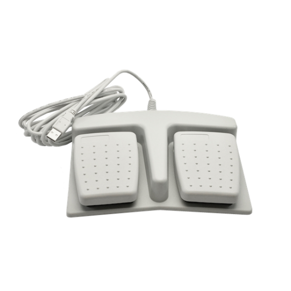 6225-0020 pédale double USB - programmable par dip switch-Lire la description
