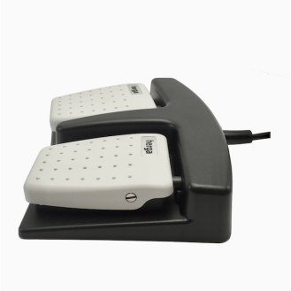 Interrupteur à pédale double IP67 3A 24V pour applications médicales-Lire la description