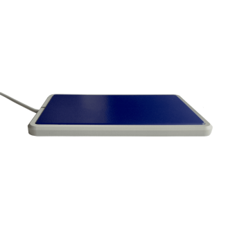Pédale plate bleue IPX7 50mA 24V DC N/O 6250-0001-Lire la description
