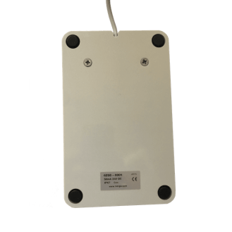 Pédale plate bleue IPX7 50mA 24V DC N/O-Lire la description