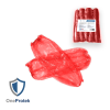 Manchette de protection à usage unique - Sachet de 100 Pièces (Rouge) - Élastique aux extrémités - Imperméable aux éclaboussures