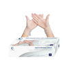 Gants vinyle jetables - Boîte de 100 gants - Sans latex - Non poudrés - Résistants et Multi-usages