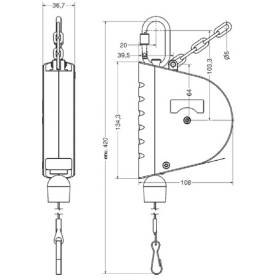 Rappel de charge 7200 - 1,5Kg-Lire la description