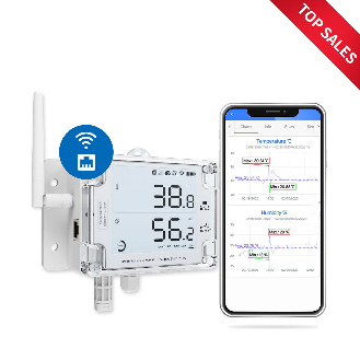 GS1 - Enregistreur de données avec WiFi et Ethernet-Lire la description