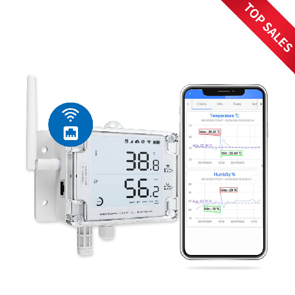 GS1 - Enregistreur de données avec WiFi et Ethernet-Lire la description
