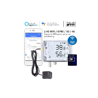 GS1 - Enregistreur de données avec WiFi et LTE plus fonction de positionnement GPS-Lire la description