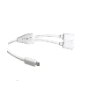 Micro-USB Cable Splitter