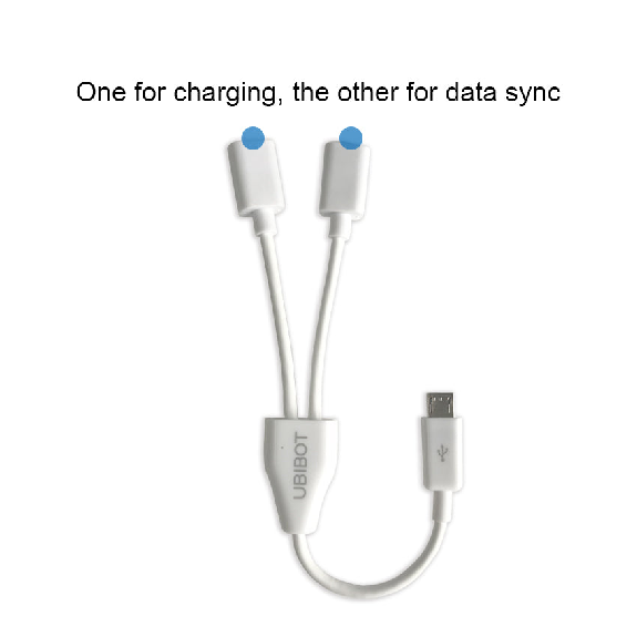 Micro-USB Cable Splitter-Lire la description