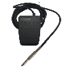Pedale plastique avec prise jack 6.35 mâle mono câble 3M