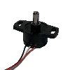 Capteur rotatif étanche axe 6mm avec méplat 100° SP2836-100-002-101