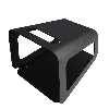 6202-0001 Capot de protection noir pour pédale simple
