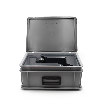 Coins roulants robuste en gris 600 kg avec mallette de transport