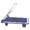 Chariot à dossier rabattable, charge 300 kg