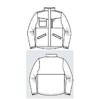 Veste de travail WORKWEAR Zip BEN, blouson de sécurité CANVAS manche longue BLEU taille XXL-Lire la description