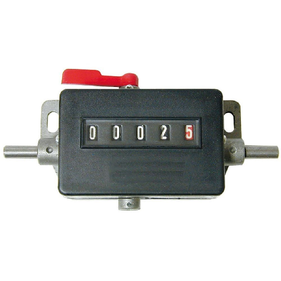 Compte mètre 5 tours / mètre, Option: 5 tours/mètre à droite Compte mètre 5 tours / mètre, Option: 5 tours/mètre à droite-Lire la description