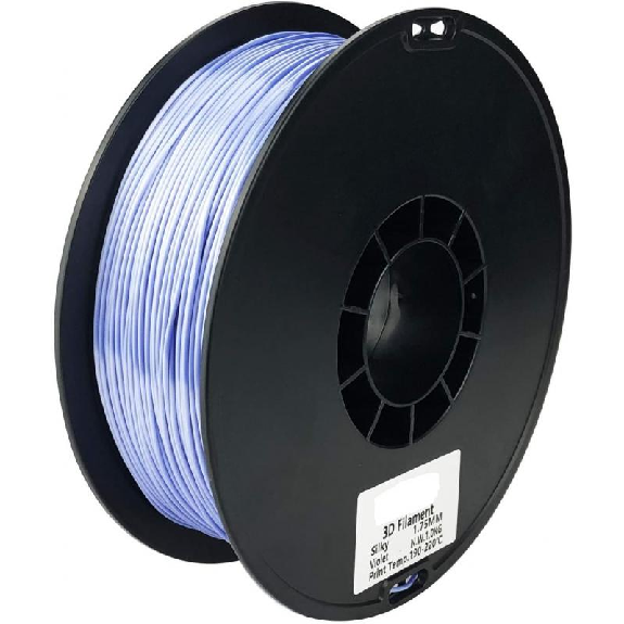 Filament 3D Silk Glossy 500g Violet Lavande 1.75 mm-Lire la description