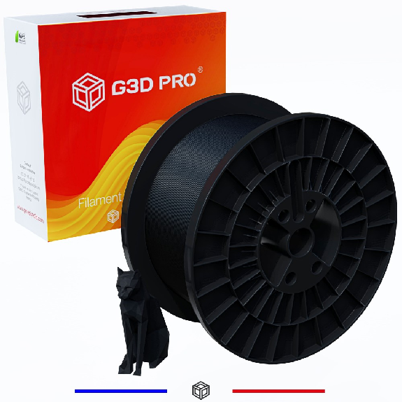 Fil 3D PLA 5 Kg 1.75 mm Noir-Lire la description