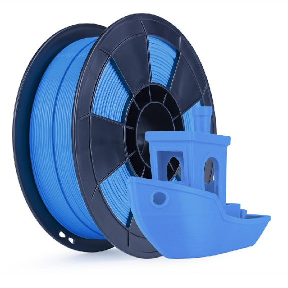 Filament 3D PLA Fluorescent 500g 1.75 mm Bleu-Lire la description